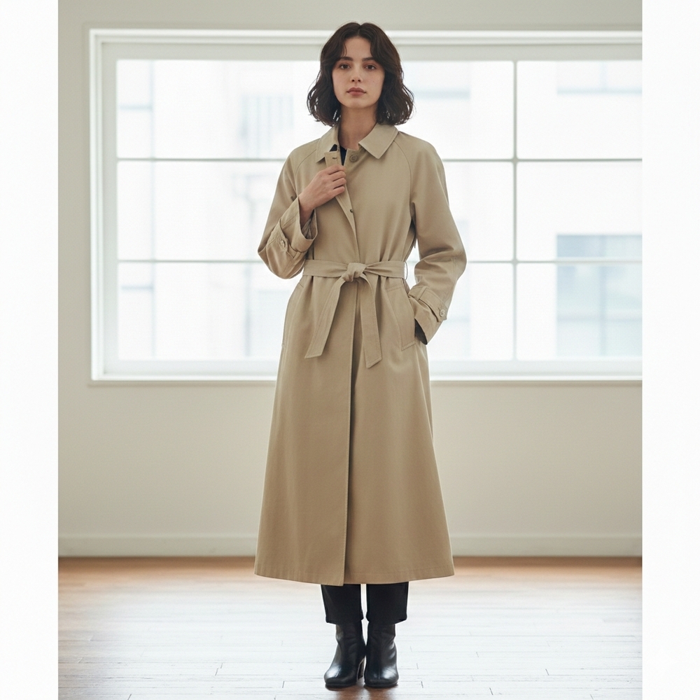 London Fog Classic Beige Women's Trench Coat